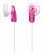 Sony MDRE9LPP In-Ear Headphones - PinkHigh Quality, 300 KJ/M3 Neodymium Magnet Is Used To Reproduce Powerful Bass Sound, Comfort Wearing