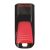 SanDisk 4GB Cruzer Edge Flash Drive - Retractable Connector, SanDisk SecureAccess Software, USB2.0 - Black/Red