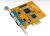 Sunix MIO5479A I/O Card - 2xExternal RS-232 Serial + 1xInternal Parallel Pin Header - PCI-E1