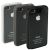 Mercury_AV Pure Flex Case - To Suit iPhone 4 - Clear with Black Rim