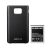 Samsung Extended Battery 2000mAh (EB-K1A2EBEGSTD) plus Case - To Suit Samsung Galaxy (S2, SII) - 2000mAh - BlackGAA003