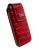 Krusell Vinga Mobile Case - To Suit Large Handset - Red Leather