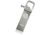 HP 8GB Flash Drive with Hook and Clip - Durable and Robust Solid Metal Design, Water/Shock/Dust Resistant for Reliability, USB - Silver