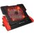 ThermalTake Massive 23 GT Notebook Cooler - Red LED/BlackErgonomic Angle Design, Five Angle Adjustment, 1-Port Mini-USB, 2-Port USB, Anti-Slip RubberTo Suit 10