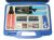 Crest Compression Tool Kit - With Case Cutter Stripper & Fitting, In Plastic Moulded Hard Carry Case - Blue
