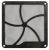 SilverStone FF122 120mm Magnetized Fan Filter - Black120mm Fan Grille And Filter Kit, Compatible With Traditional Screw Mounting