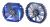 BitFenix Spectre Pro Series Fan - 230x200x30mm, Fluid Dynamic Bearings, 900rpm, 156.27CFM, 25.6dBA - Tinted Transparent Black/Blue LED