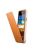 Samsung Flip Cover - To Suit Samsung Galaxy S II - Orange/White