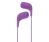 Gear4 CURVZ Stereo Headphones - PurpleHigh Quality, Secure And Comfortable Fit, Contoured Design, 3.5mm Gold Plated Plug, 1.2M Cord, Comfort Wearing