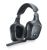 Logitech F540 Wireless Headset - BlackHigh Quality, 2.4GHz Gaming-Grade Wireless, Voice & Game Audio, Laser-Tuned Drivers, Noise-Canceling Microphone, Microphone Mute, Comfort Wearing