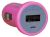 Force Low Profile Vehicle Charger - To Suit iPhone, iPod - Pink