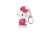 Sakar 8GB Flash Drive - USB2.0 - Hello Kitty, 3D Molded, White/Pink