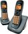 Uniden DECT 1515 + 1 DECT Digital Technology Cordless Phone System - 70 Phonebook Memories and 30 Caller ID Memories, POP ID - Caller Name Identification, Up to 8 Hours Talk Time, Orange Backlit LCD Display