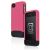 Incipio Edge Pro Hard Shell Slider Case - To Suit iPhone 4/4S - Neon Pink/Matte Black