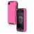 Incipio Stowaway Credit Card Hard Shell Case with Silicone Core - To Suit iPhone 4/4S - Pink/Grey