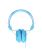 Laser Headphones Stereo Kids Friendly Colourful - Blue