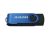 A-RAM 16GB U130 Flash Drive - Hot Swappable, Swivel Type, Metal Housing, USB2.0 - Blue/Black