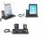 Native_Union MM02T Two Line Handset System - Noise Reduction System, Twin Retractable-Cable System, Universal Holder Suitable For 2 Devices iPad, iPad 2, iPhone 4/4S, SmartPhone, Tablets PC - Black