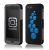 Incipio Code - To Suit iPhone 5 (The New iPhone) - Obsidian Black/Charcoal Gray/Cyan Blue