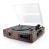 Mbeat USB-TR08 USB Turntable And Cassette To Digital Recorder 2-In-13 Adjustable Speed (33.3/45 /78 rpm) Settings, Built in Loud Speaker to Play Back Your Collections, Volume Control