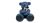 Hi-Fun Hi-George Teddy Bear Speakers - DenimHigh Quality, Universal 3.5mm Jack, Discharge Time Up to 10 Hours, Incorporated Speakers In Its Paws, Suitable For iPhone/iPod Family, Smartphones