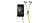 Hi-Fun Hi-Zip Earphones - Yellow/YellowSuperior Audio Quality, Bass Boost System, Earphones Completely Soundproof, Knots-Free, 3.5mm Jack, Suitable For iPhone/iPod Family, Smartphones