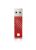 SanDisk 8GB Cruzer Facet Flash Drive - Password Protection & 128-bit AES Encryption, Faceted, Textured Design With Stainless Steel Casing, USB2.0 - Red Label