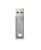 SanDisk 16GB Cruzer Facet Flash Drive - Password Protection & 128-bit AES Encryption, Faceted, Textured Design With Stainless Steel Casing, USB2.0 - Silver Label