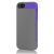 Incipio Faxion Case - To Suit iPhone 5 (The New iPhone) - Grey/Purple