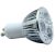 LEDware LED Spot Light GU10 Replacement Bulb - 240V, 6W (3x2W), 360Lm - Cool White Non-Dimmable SAA