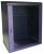 LinkBasic 18U Wall Mount Cabinet with Smokey Grey Glass Door - Flat Pack (600mm x 450mm x 901mm)