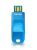 SanDisk 8GB Cruzer Edge USB Flash Drive - Streamlined, Compact Design With Retractable USB Connector, SecureAccess Software For Password Protection, USB2.0 - Blue