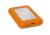LaCie 1000GB (1TB) Rugged Portable HDD - Orange/Silver - 2.5