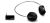 Rapoo H3070 Wireless Stereo Headset - Black3.5mm Jack & PC USB Dual Input Mode, Built-In Rechargeable Lithium Battery, Built-In Microphone, Omni-Directional, Comfort Wearing