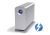 LaCie 512GB Little Big Disk Thunderbolt Series External HDD - Silver - 1x 512GB SSD HDD, 32MB Cache, Aluminum Enclosure With Heat Sink Design 60% Better Cooling, 2xThunderbolt