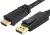 Comsol DisplayPort Male to HDMI Male Cable - 1M