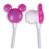 Laser AO-EPMICK-PK Children Mickey Style Earphones - PinkSilicon In-Ear Covers For Improved Sound, Noise Limited To 89DB To Protect Sensitive Ears, Plastic polymer, Comfort Wearing