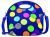 Built Spicy Relish Lunch Tote - Soft-Grip Handles, Stores Flat, Stain Resistant, Interior Pocket, Zip Closure - Scatter Dot