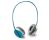 Rapoo H6020 Fashion Bluetooth Stereo Headset - BlueHigh Quality, Bluetooth 2.1+EDR Wireless Transmission Protocol, Auto Switch Between Phone Call & Music, Built-In Rechargeable Lithium Battery