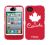 Otterbox Defender Series Case - Anthem Collection - To Suit iPhone 4/4S - Canada Flag