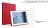 Verus Saffiano K1 Leather Case - To Suit iPad 3 (The New iPad) - Red