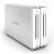 Icydock MB662USEB-2S-1 HDD Enclosure - White/Silver2x 3.5