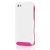 Incipio Atlas Waterproof Case - To Suit iPhone 5 (The New iPhone) - Optical White/Cherry Blossom Pink