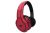 SMS_Audio STREET by 50 Wired On-Ear Headphones - Limited Edition - RedHigh Quality, Professionally Tuned 40mm Driver, Enhanced Bass, Passive Noise Cancellation, High-End Styling, Comfort Wearing