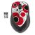HP H2F39AA X4000 Wireless Mouse - Poppy2.4GHz Wireless Technology, Nano Receiver, Scuplted Shape, Striking Lines, Smooth Edges, Sleek Form, Comfort Hand-Size