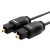 Astrotek Toslink Optical Audio Cable - Male To Male, OD2.2mm, Molded, RoHS - 1M