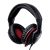 ASUS Orion Gaming Headphones - Black/RedHigh Quality Sound, In-Line Volume Control, Retractable Noise-Filtering Microphone, 30dB Noise Isolation, 100mm Over-Ear Cushions, Comfort Wearing
