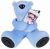 Laser SPK-10TBR-BLU Portable Teddy Bear Speakers - 3.5mm - Blue