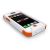 Dog__Bone Wetsuit Case - To Suit iPhone 5 (The New iPhone) - Orange/White