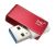 PQI 16GB U822V Intelligent Flash Drive - 360 Degree Rotating Design, Compact, Light-Weight, And Slender Design, USB3.0 - Red